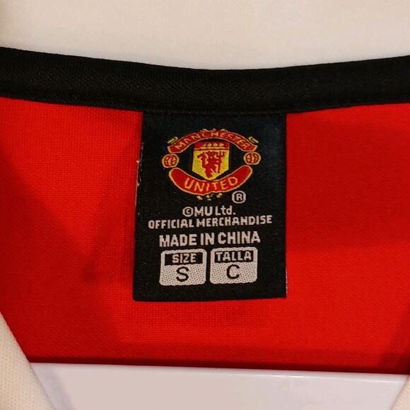 Manchester United Jersey Mens Size S Soccer Jersey Football Red EUC - Picture 2 of 8